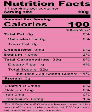 RETAIL SIZE - STRAWBERRY NATATE COCO | 2.42 LB