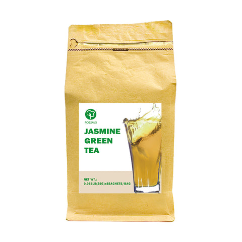 RETAIL SIZE - JASMINE GREEN TEA BAG | 0.055 LB X 8 SACHETS/BAG
