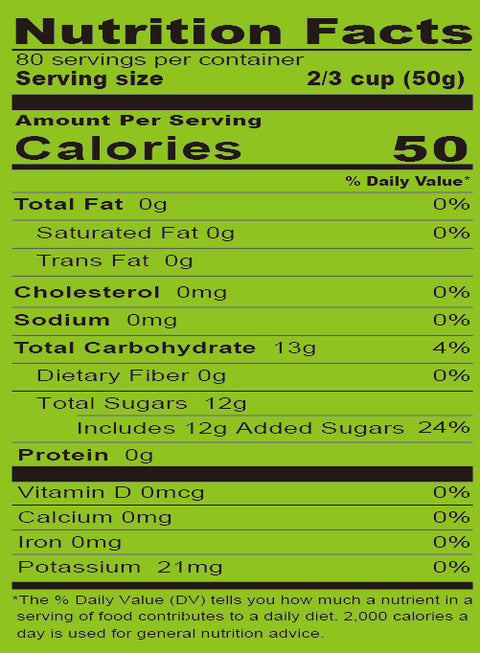 GREEN APPLE NATATE COCO | 8.8 LB