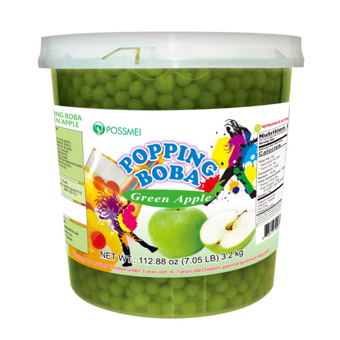 POPPING BOBA - GREEN APPLE | 7.05 LB