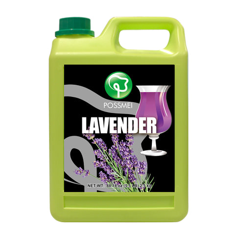 LAVENDER FLAVORED SYRUP | 5.5 LB