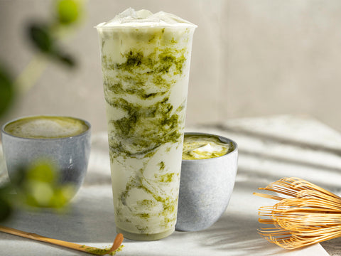 Bubble Tea Recipes - Matcha Blizzard