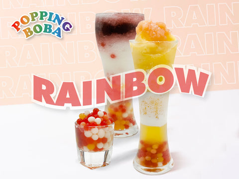 NEW PRODCUTS - RAINBOW POPPING BOBA