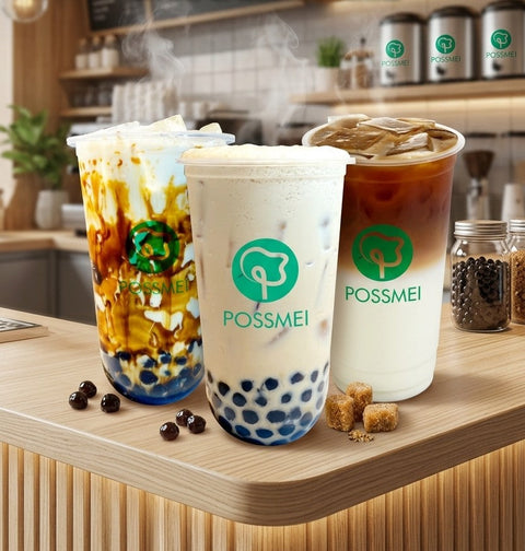 Bubble Tea Recipes: Preparing Milk Tea Series by Tea Type and Fresh Milk