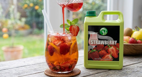 Bubble Tea Recipes -  Prepare Drink Using Possmei  Syrup