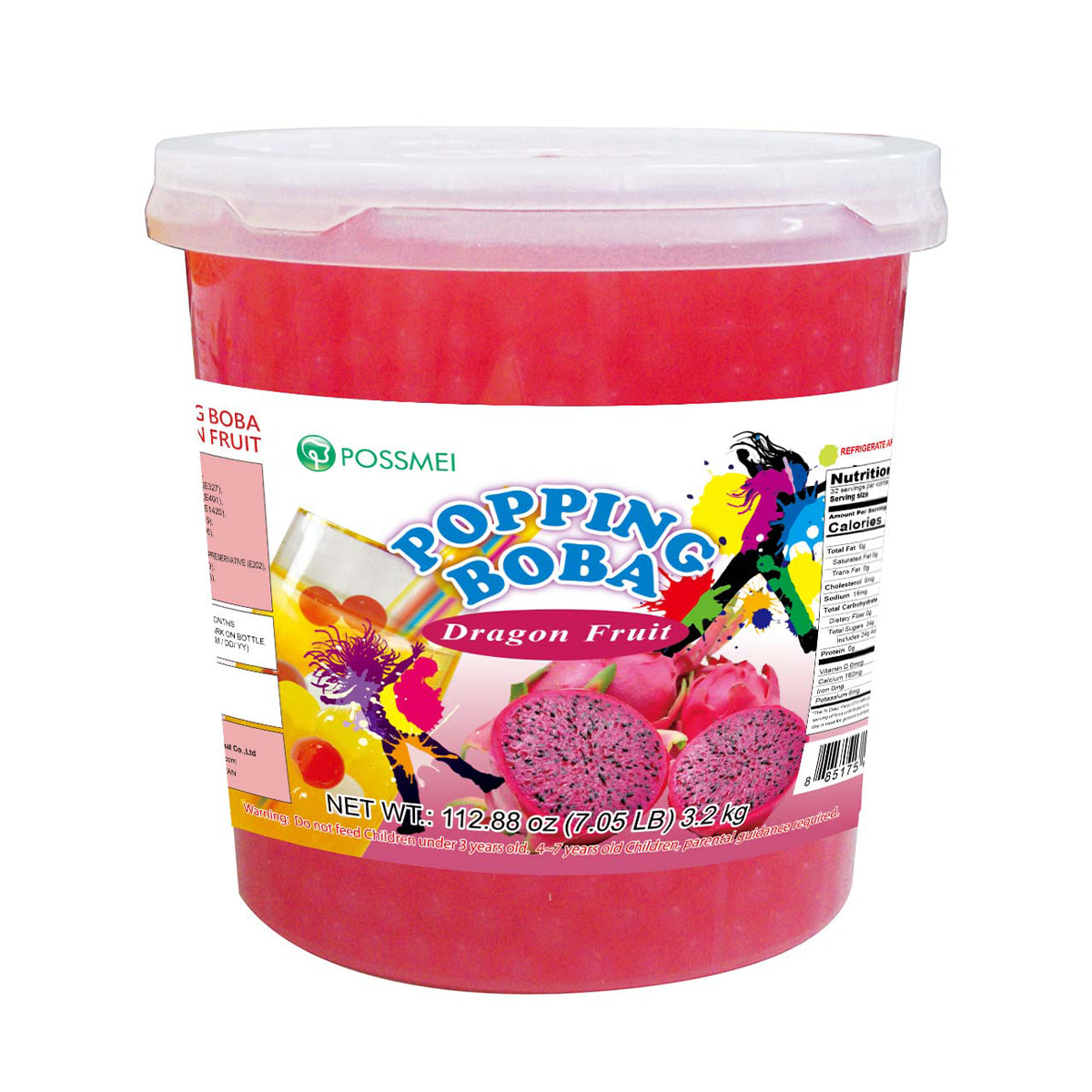 POPPING BOBA - DRAGON FRUIT  | 7.05 LB