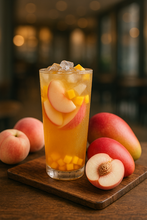 WHITE PEACH FLAVORED SYRUP | 5.5 LB
