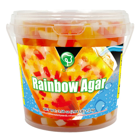 RETAIL SIZE - RAINBOW AGAR | 2.64 LB