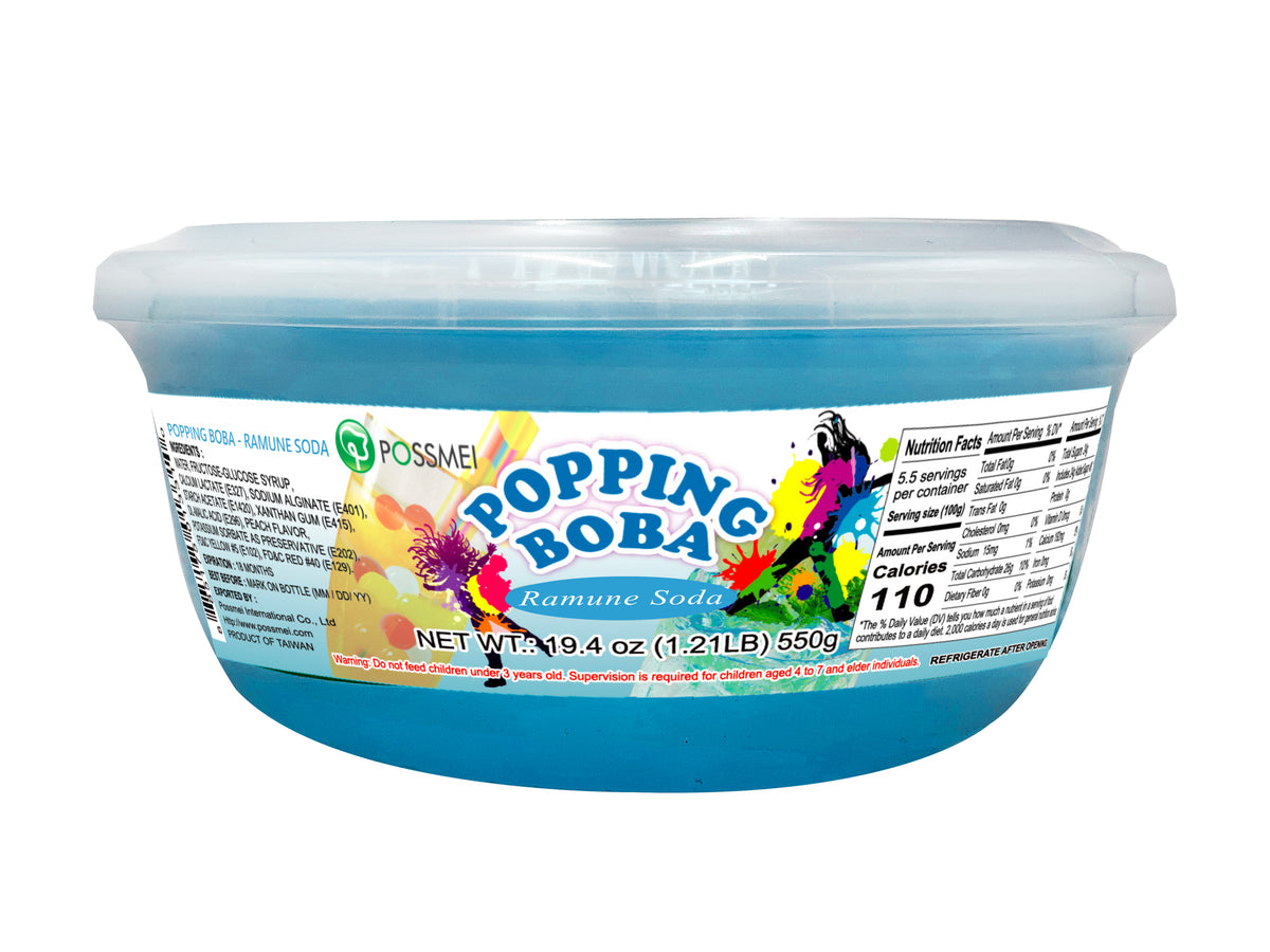 RETAIL SIZE - POPPING BOBA - SODA  | 1.21 LB
