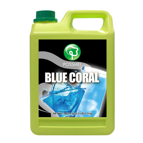 BLUE CORAL FLAVORED SYRUP | 5.5 LB