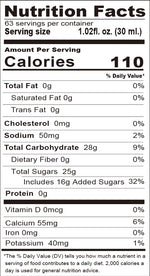 WHITE PEACH FLAVORED SYRUP | 5.5 LB
