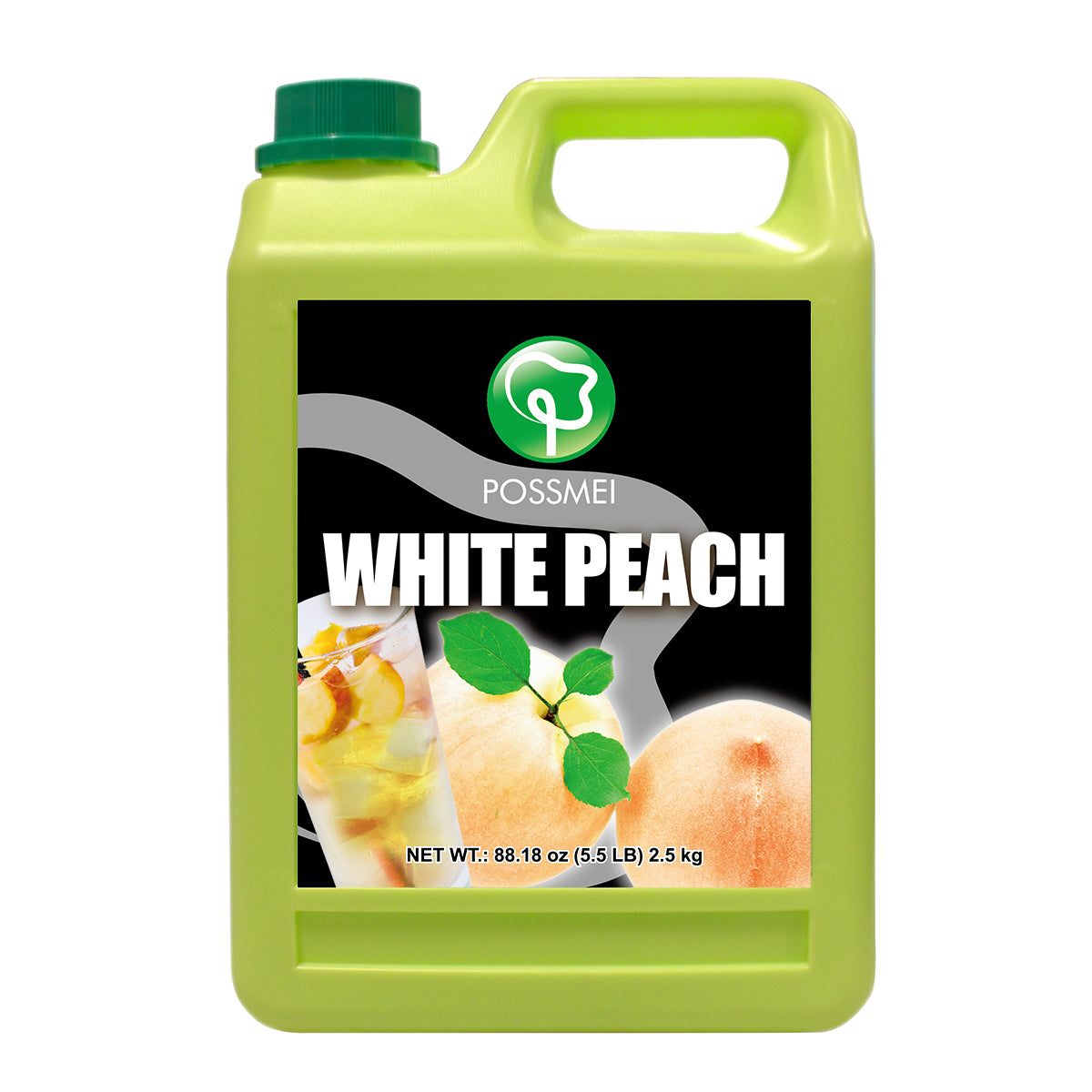 WHITE PEACH FLAVORED SYRUP | 5.5 LB
