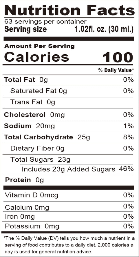 STRAWBERRY FLAVORED SYRUP | 5.5 LB