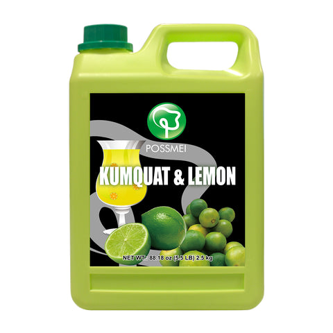 KUMQUAT & LEMON FLAVORED SYRUP | 5.5 LB