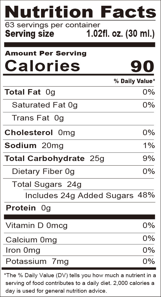 LEMON FLAVORED SYRUP | 5.5 LB