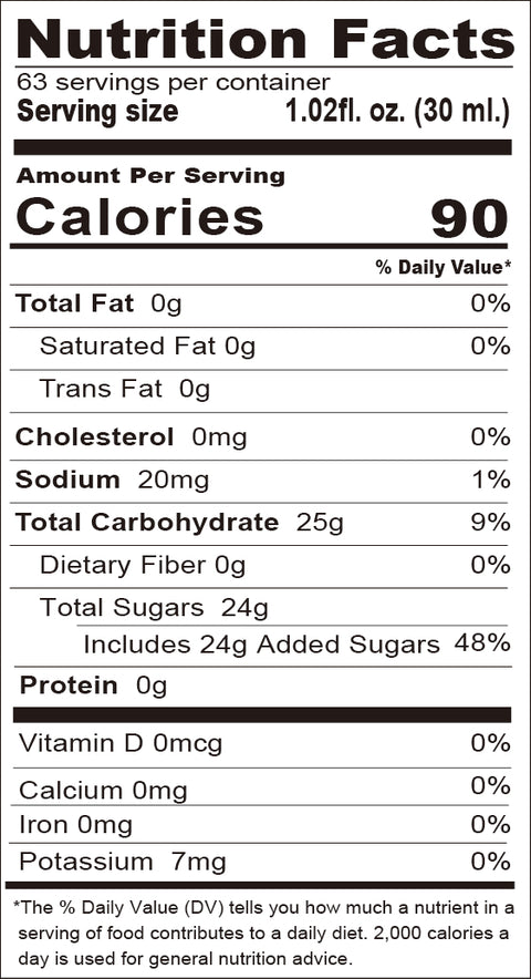 LEMON FLAVORED SYRUP | 5.5 LB