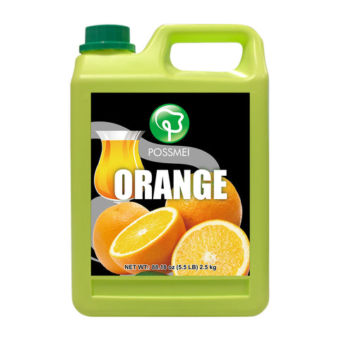 ORANGE FLAVORED SYRUP | 5.5 LB