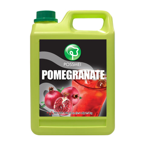 POMEGRANATE FLAVORED SYRUP | 5.5 LB