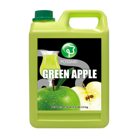 GREEN APPLE FLAVORED SYRUP | 5.5 LB