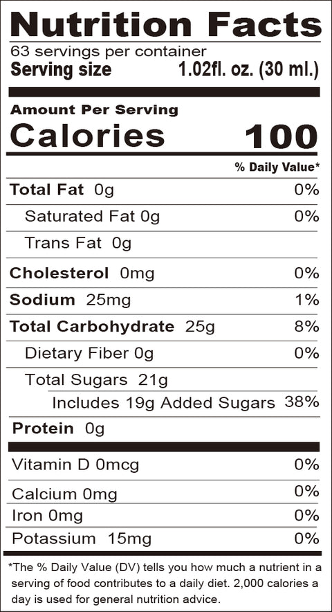 GREEN APPLE FLAVORED SYRUP | 5.5 LB