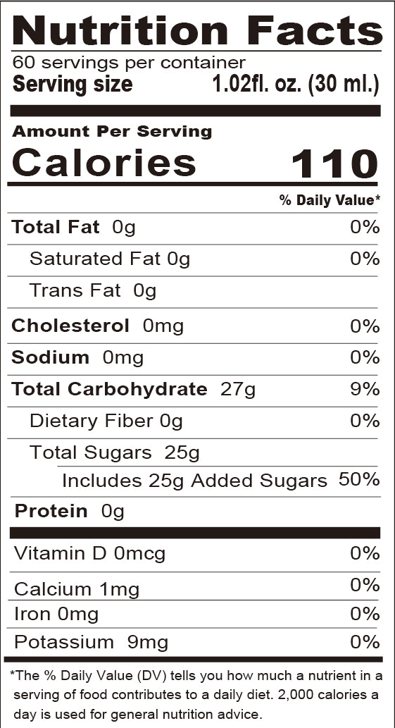 RASPBERRY FLAVORED SYRUP | 5.5 LB