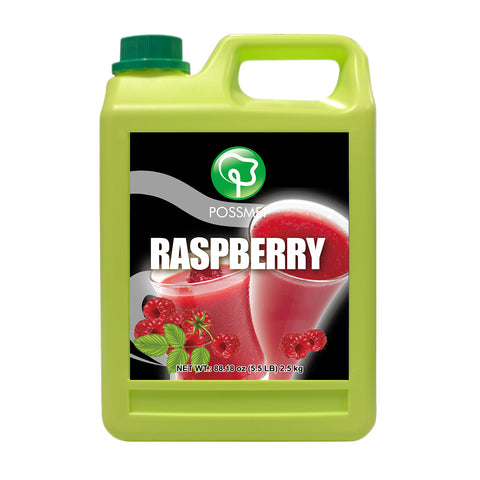 RASPBERRY FLAVORED SYRUP | 5.5 LB