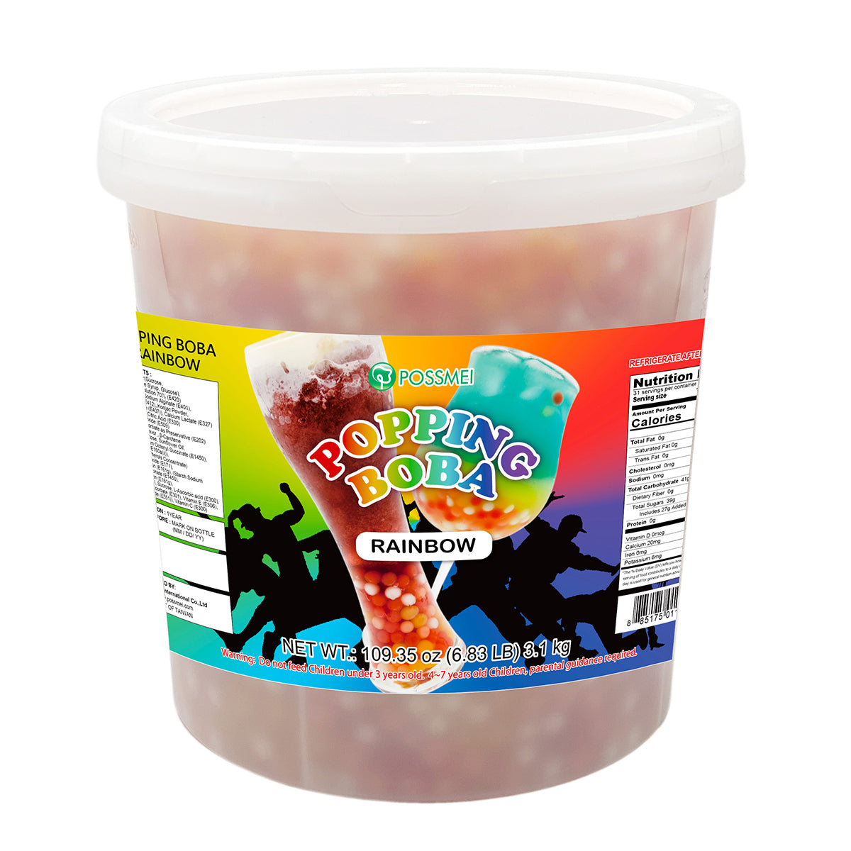 POPPING BOBA - RAINBOW  | 6.82 LB