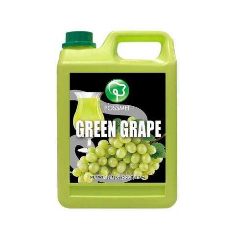 GREEN GRAPE FLAVORED SYRUP | 5.5 LB