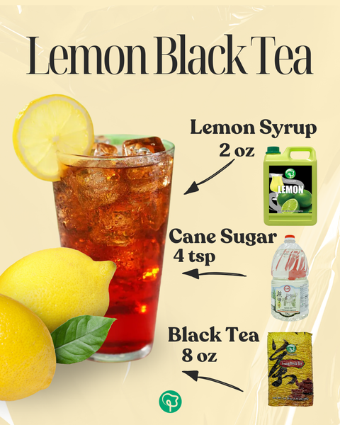 LEMON FLAVORED SYRUP | 5.5 LB