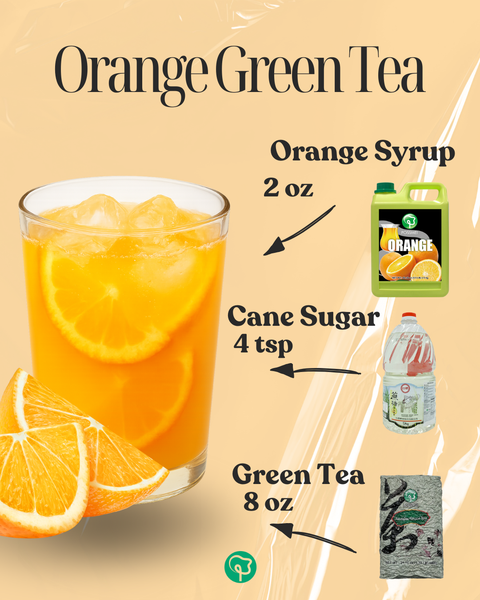 ORANGE FLAVORED SYRUP | 5.5 LB