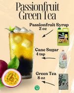 PASSION FRUIT FLAVORED SYRUP | 5.5 LB
