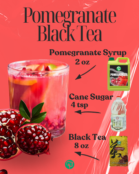 POMEGRANATE FLAVORED SYRUP | 5.5 LB