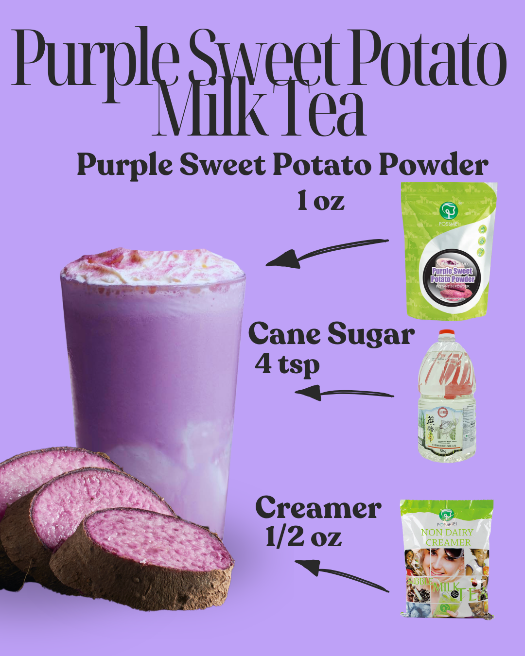 PURPLE SWEET POTATO POWDER (UBE POWDER) | 2.2 LB