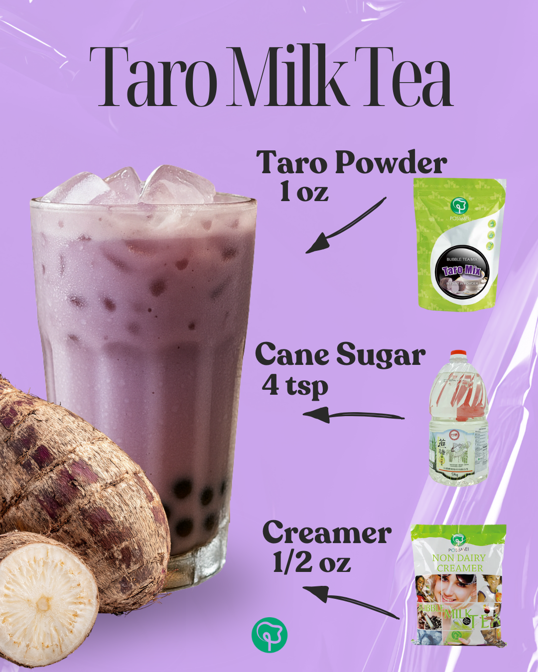 TARO POWDER ( GRADE A )  | 2.2 LB