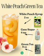 WHITE PEACH FLAVORED SYRUP | 5.5 LB