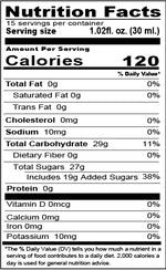 RETAIL SIZE - LITCHI FLAVORED SYRUP | 1.32 LB